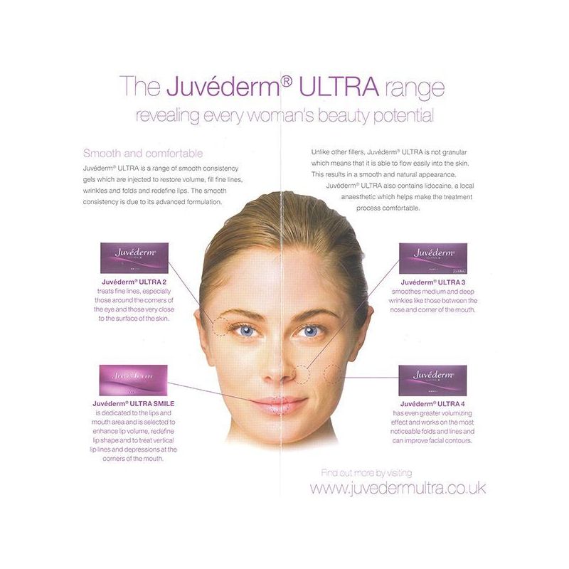 BATCH OF 10 JUVEDERM ULTRA 4 (2x1ml) ALLERGAN