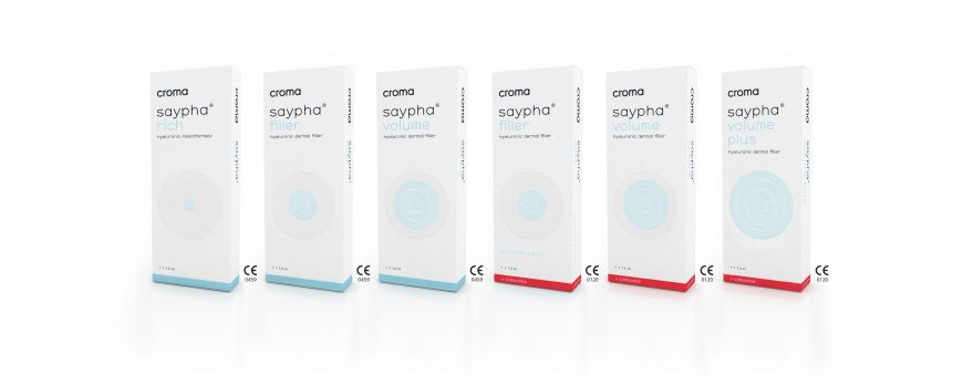 VENTE de la gamme SAYPHA FILLER INJECTABLE CROMA EN FRANCE