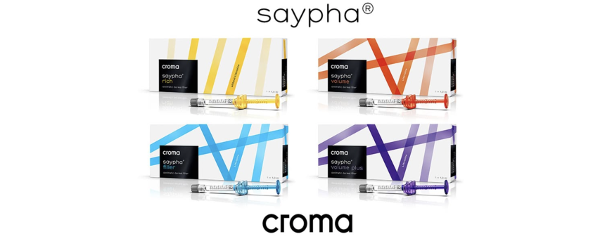 BUY CROMA SAYPHA Range in FRANCE Hyaluronic acid injection